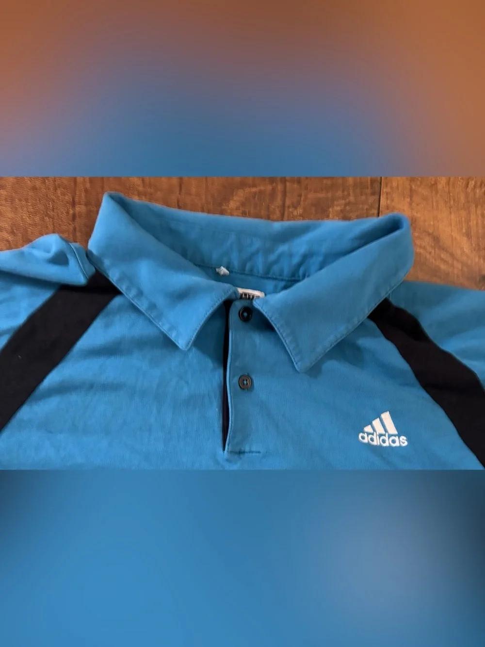 Adidas Mens LS long sleeve collared shirt Size 2XL/extra extra large climalite